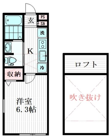 レジェンドスクエア横濱鶴ケ峰の物件間取画像